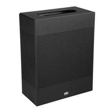 Silhouette 13 Gl Receptacle Rectangular Textured Black