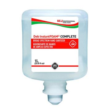 Sanitizer Instant Foam Alcohol Complete 1 Liter 6 Per Case