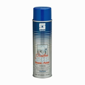 Stainless Steel Cleaner Polish Aerosol Water Based 12/Cs